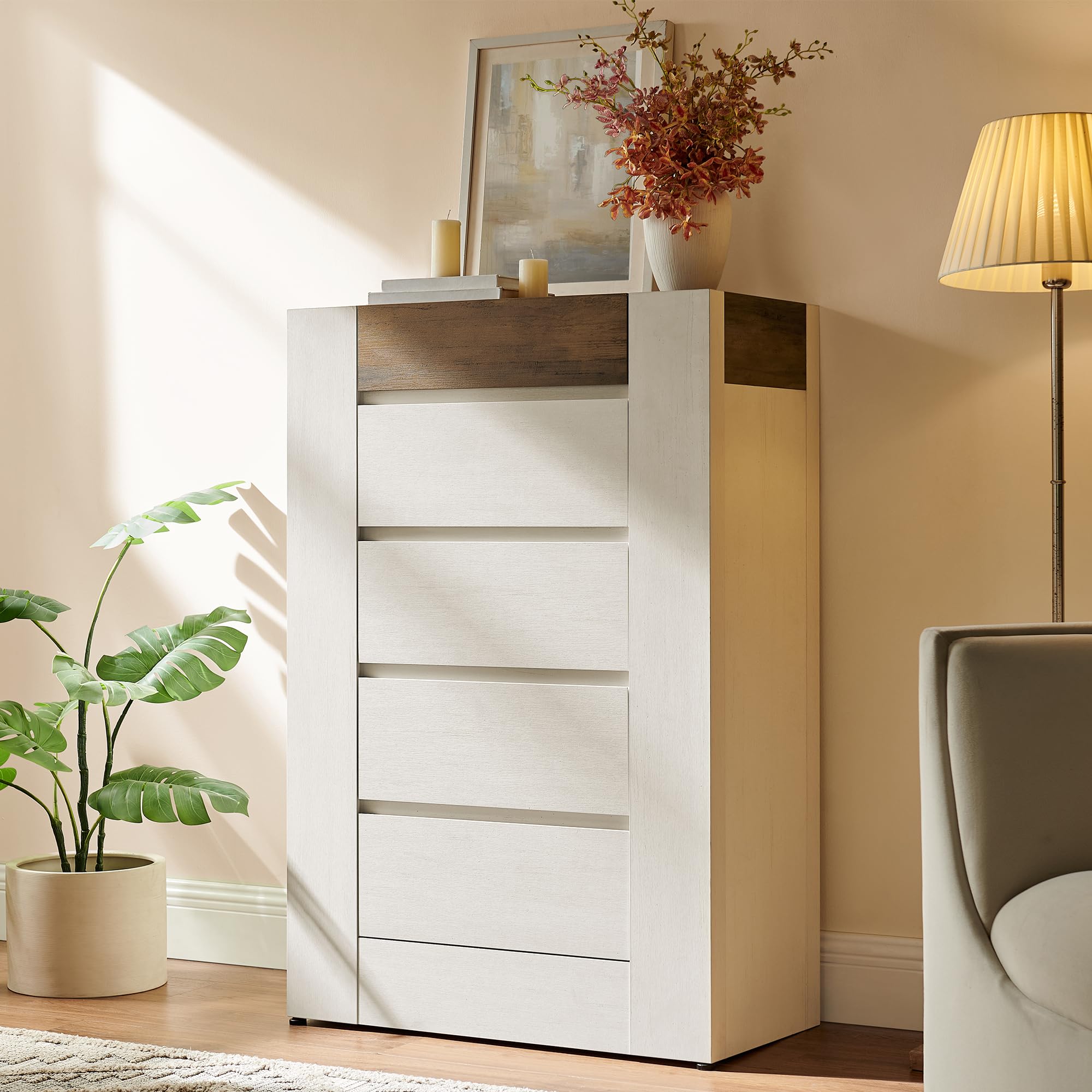 OKD 5 Drawer Handleless Dresser