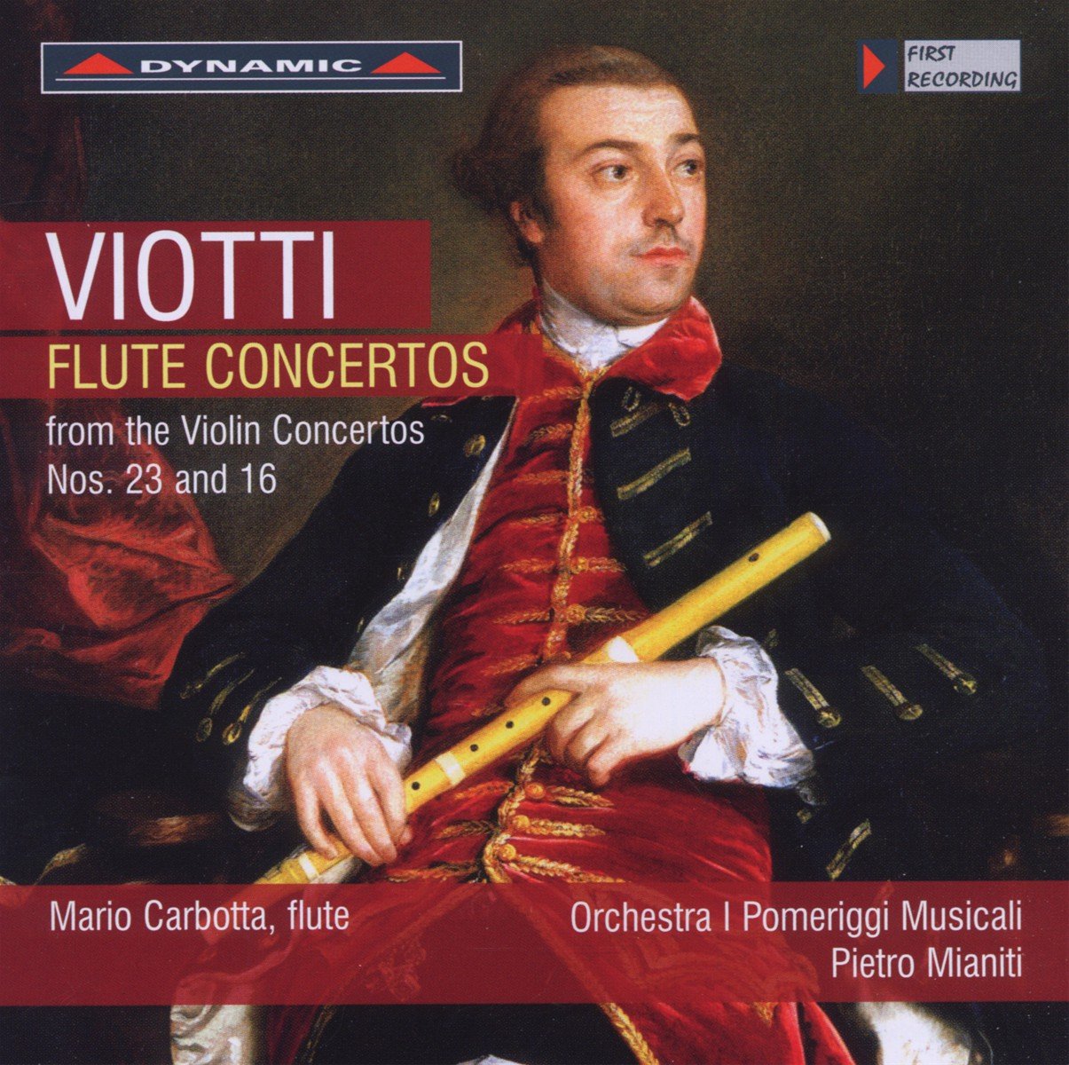 Viotti: Flute Concertos/ Violin Concertos Nos. 23/ 16