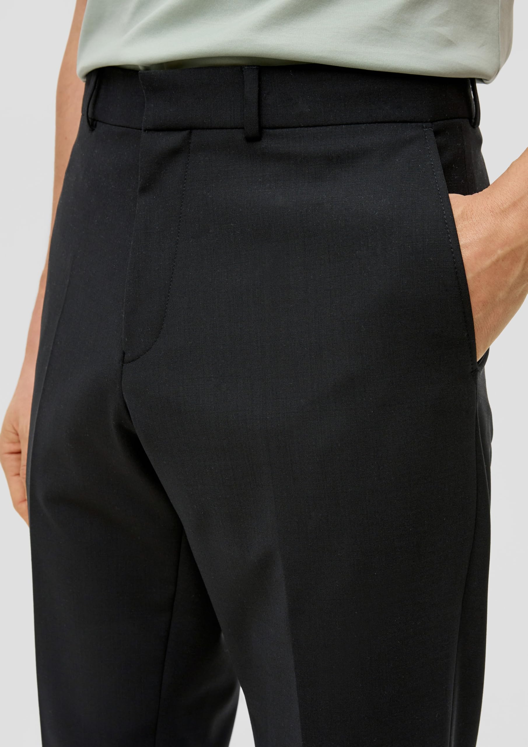 s.Oliver BLACK LABEL 2149089 - Spodnie Mężczyźni