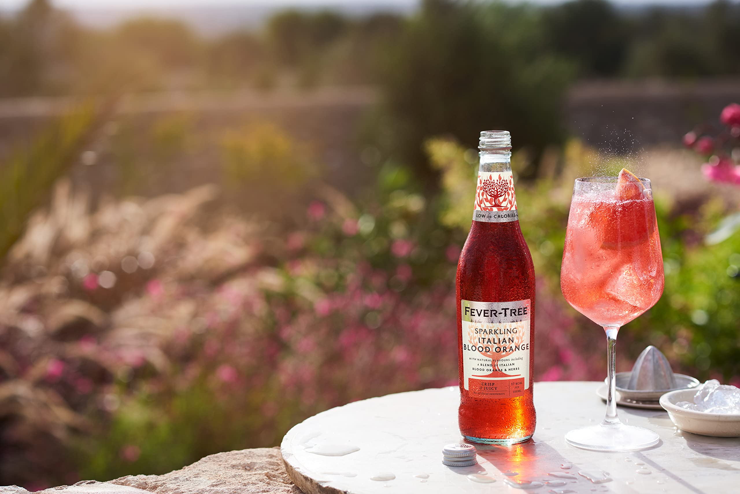 FEVER TREE Sparkling Italian Blood Orange - Pack de 8 x 500 ml