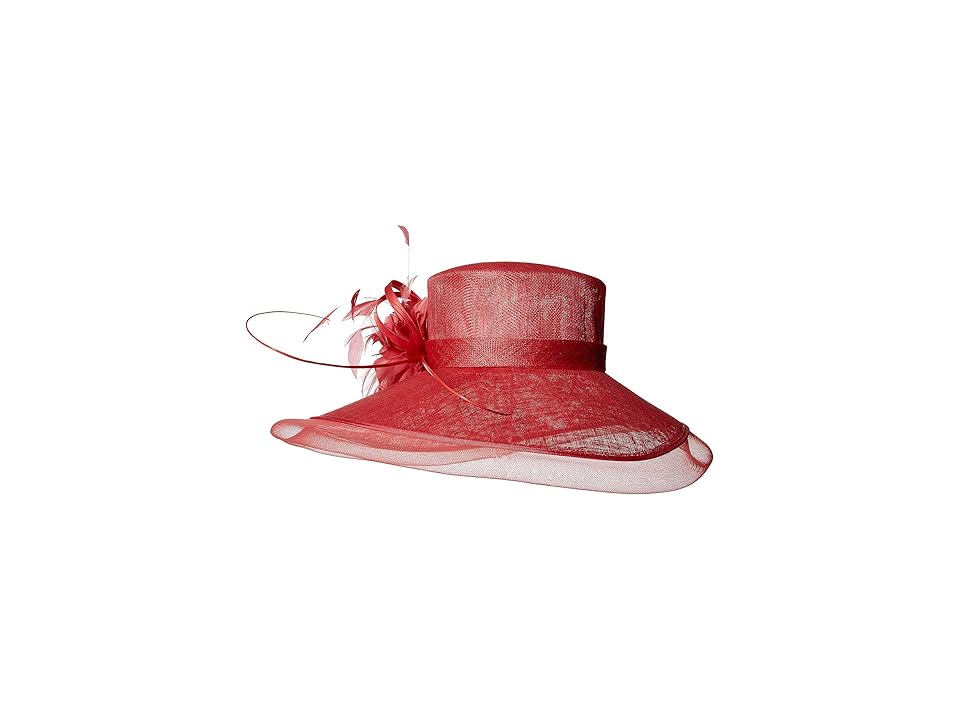 

SCALA Sinamay Big Brim Hat (Fuchsia) Caps, Pink
