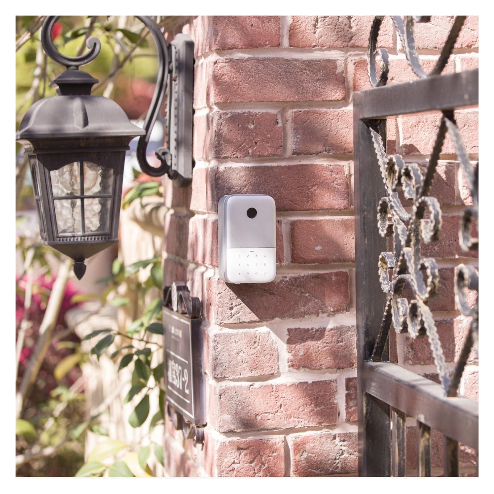 App Smart Lock Box/impronta Digitale/password/controllo Cassaforte Elettronica, Custodia In Lega Di Alluminio