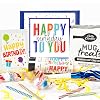 Birthday Box with Mug Cake Kit, Party Candles, Confetti Poppers, and Festive Treats – Complete Gift Set with Card, Mints, and Birthday Fun Accessories Chocolate Lovers