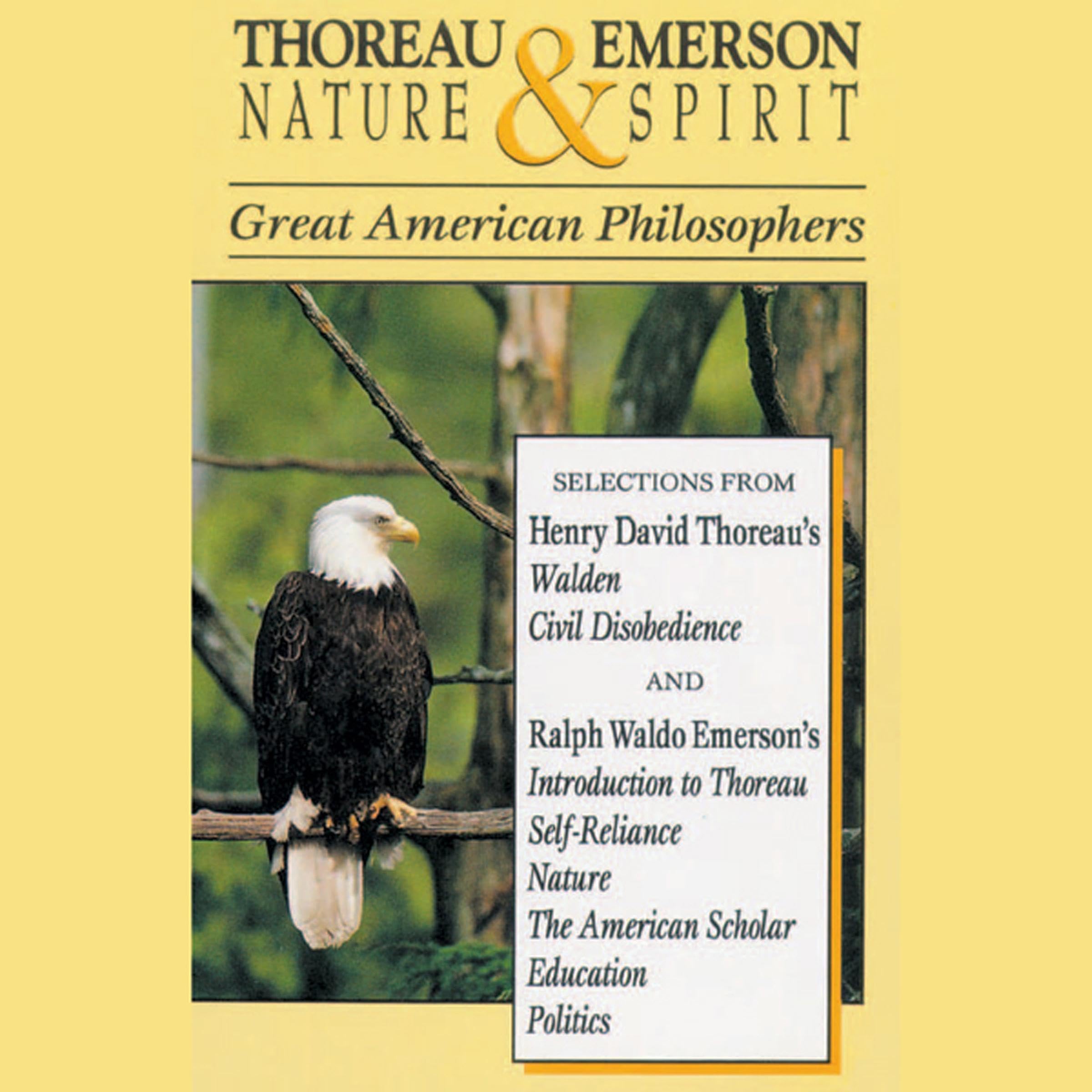 Cover art for Thoreau and Emerson: Nature and Spirit