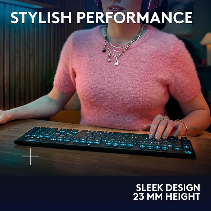 Teclado Gamer Inalámbrico Logitech G915 X RGB miniatura 8