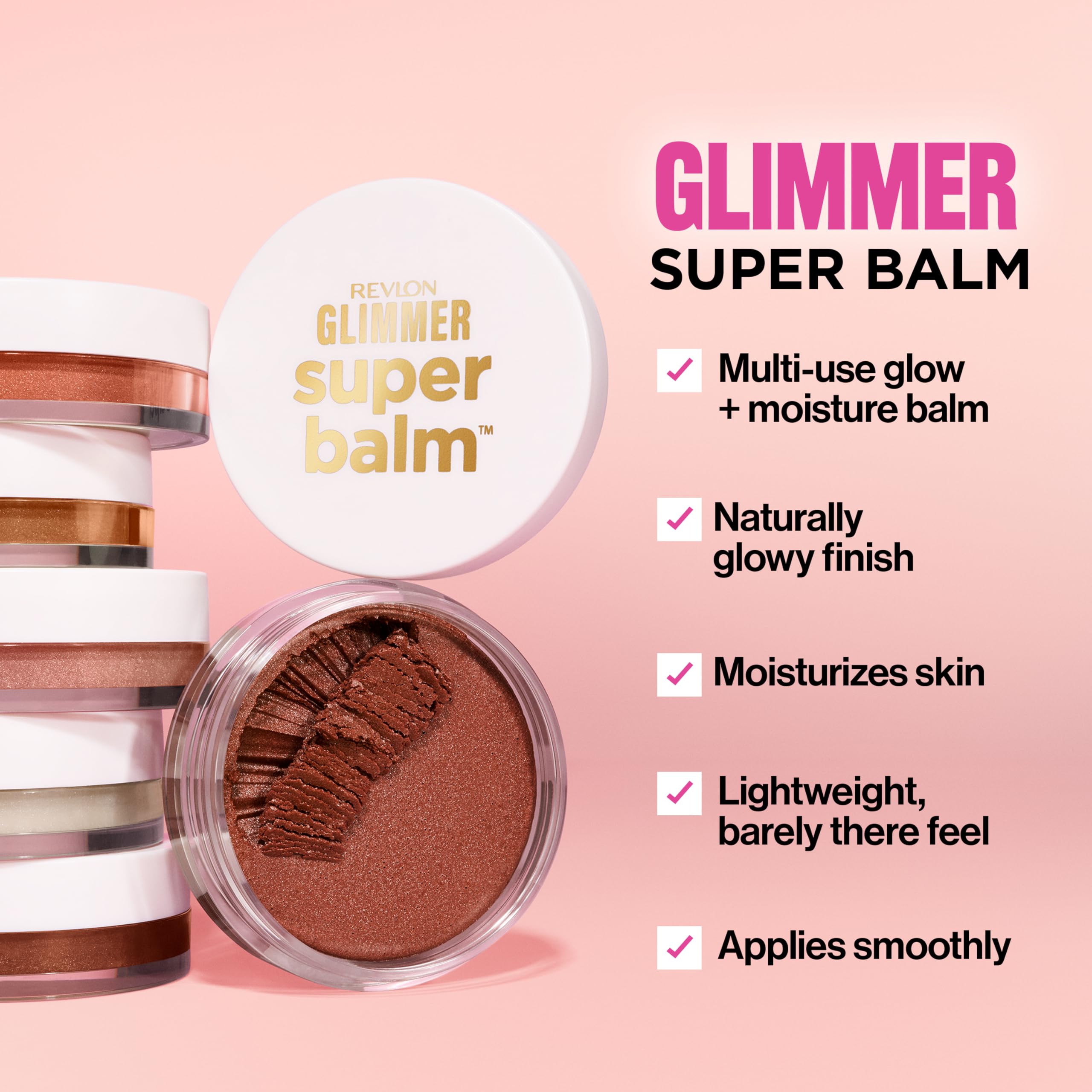 Revlon Glimmer Super Balm - Glowy Multi-Use Makeup -3