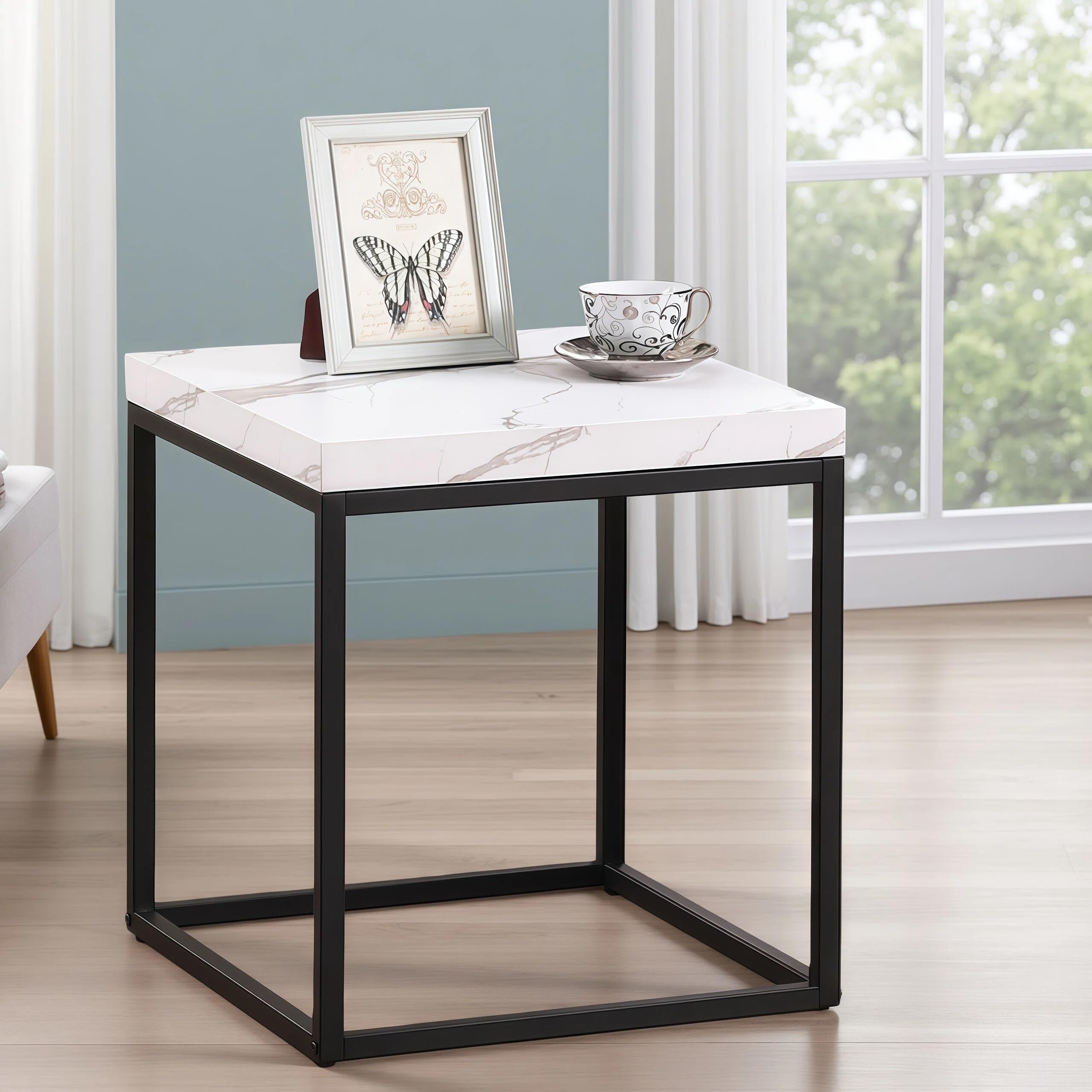 大理石風　Marble Side Table 直径47cm Bottini Marble coffee table by Fendi Casa | Maison Territo