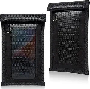 Yaokvide Faraday Bags for Phones & Car Keys, Fireproof & Waterproof Signal Blocker Pouch