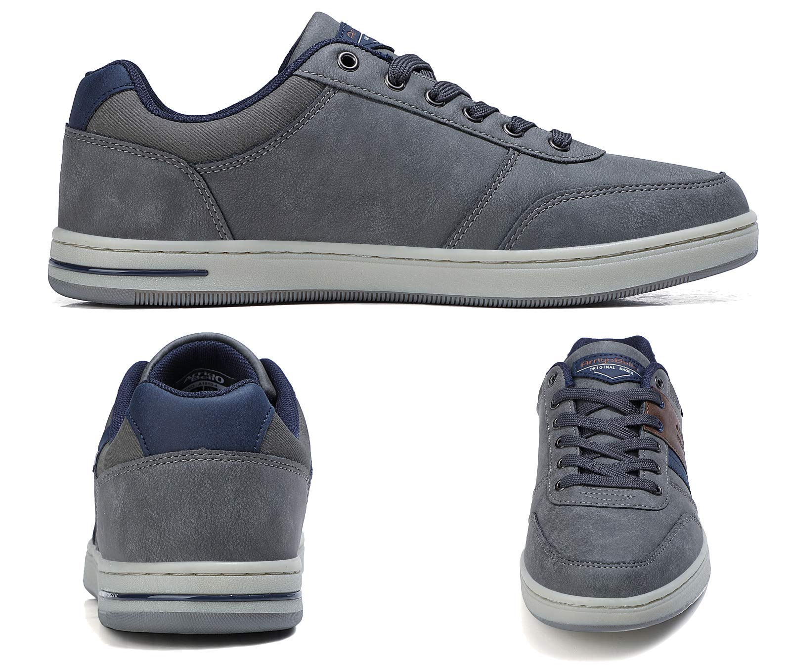 ARRIGO BELLO Zapatos Hombre Zapatillas para Vestir Casual Deportivas Confort PU Cuero Deporte Sneakers Talla 41-46