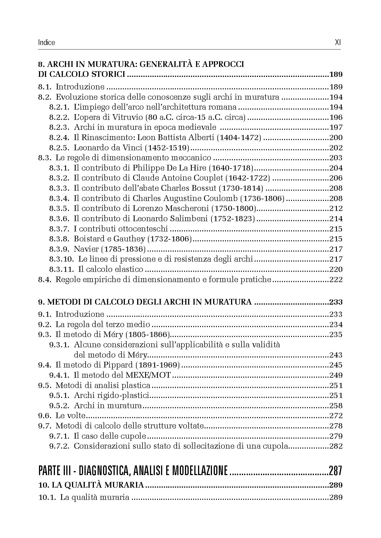 Elementi di Statica delle Costruzioni Storiche in Muratura