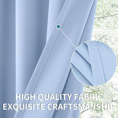 Miniatura 4 de Cortina opaca BGment con hueco por el que pasa la barra, 2 paneles