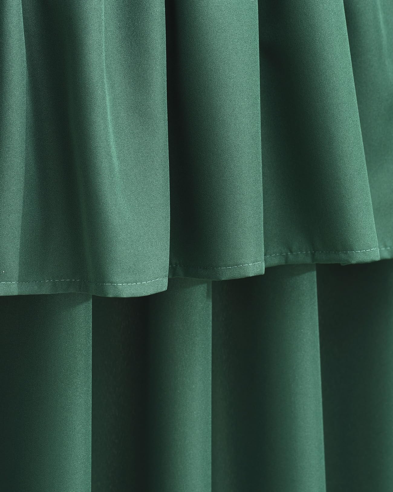 ROOM99 Mia Curtain with Ruffle Tape, 140 x 260 cm, Width x Height Sliding Curtains, Modern Curtain, Living Room, Bedroom - Image 3