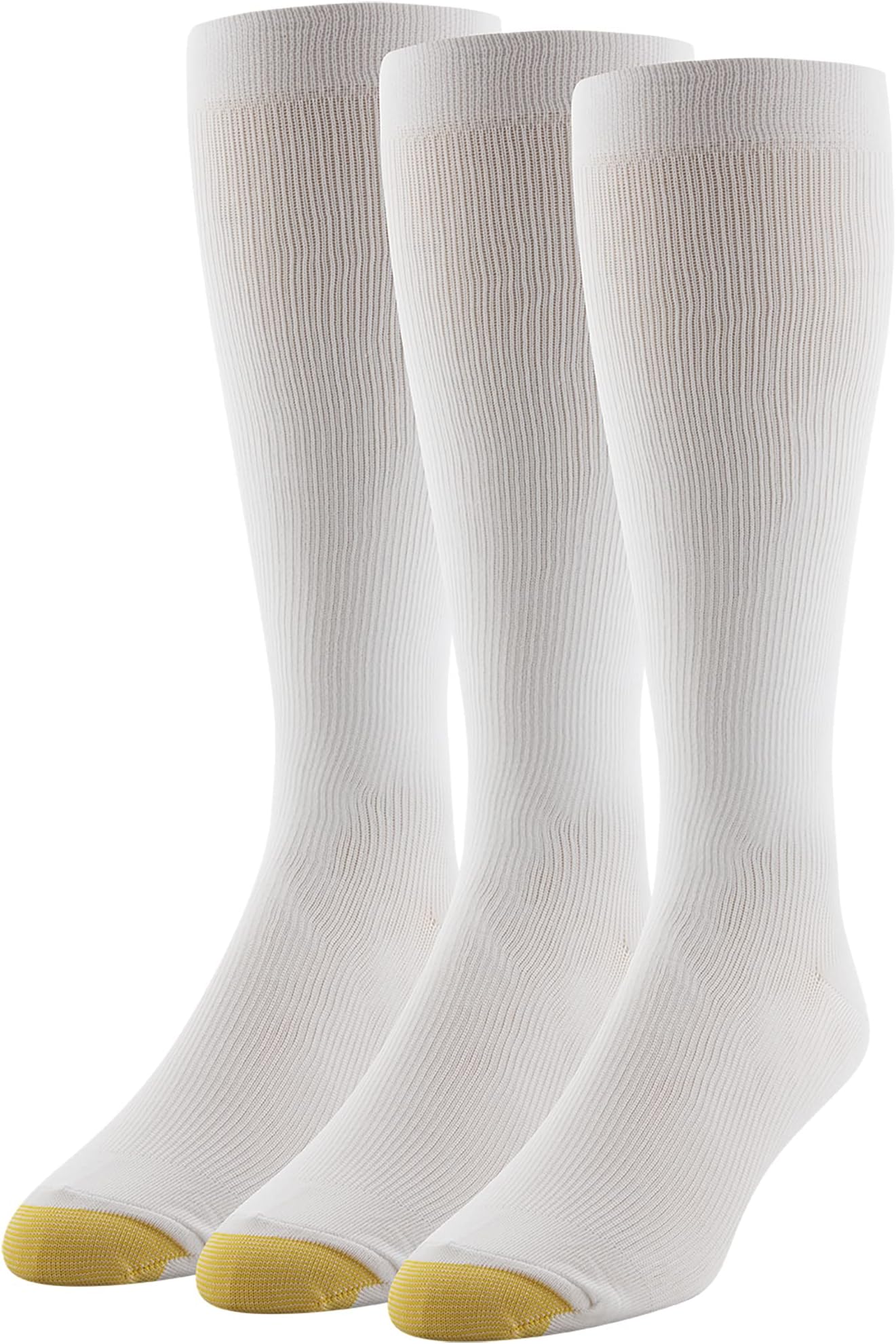 Men's Mild Compression Over The Calf Socks, Multipairs