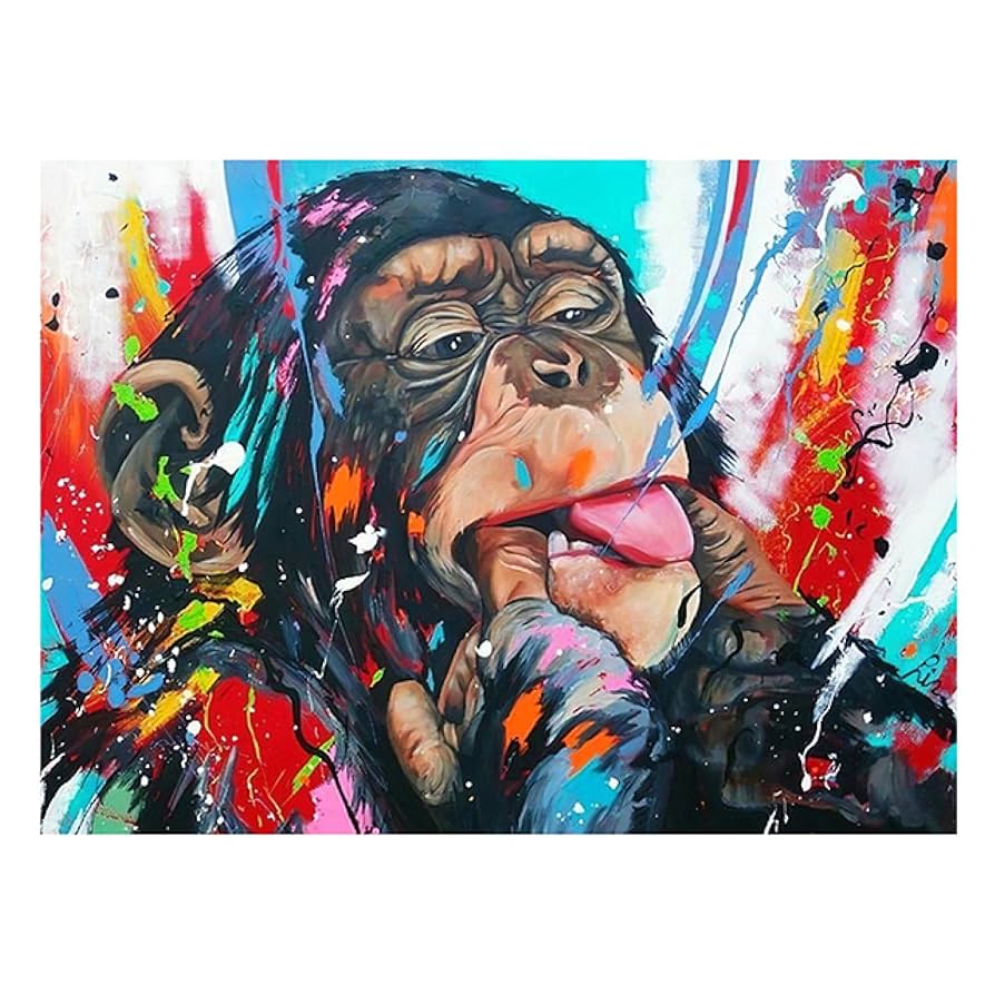 Amazon｜ストリートアートキャンバス絵画グラフィティアート