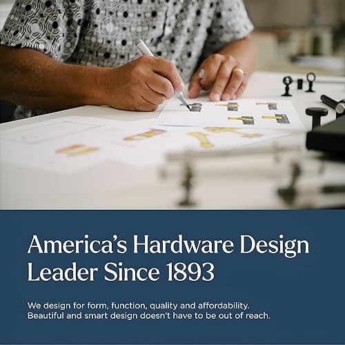 Miniatura 9 de Hickory Hardware - HH075327-14-10B - Manija de la colección Skylight, 3-34 pulgadas de centro a centro, níquel pulido, 10 unidades.