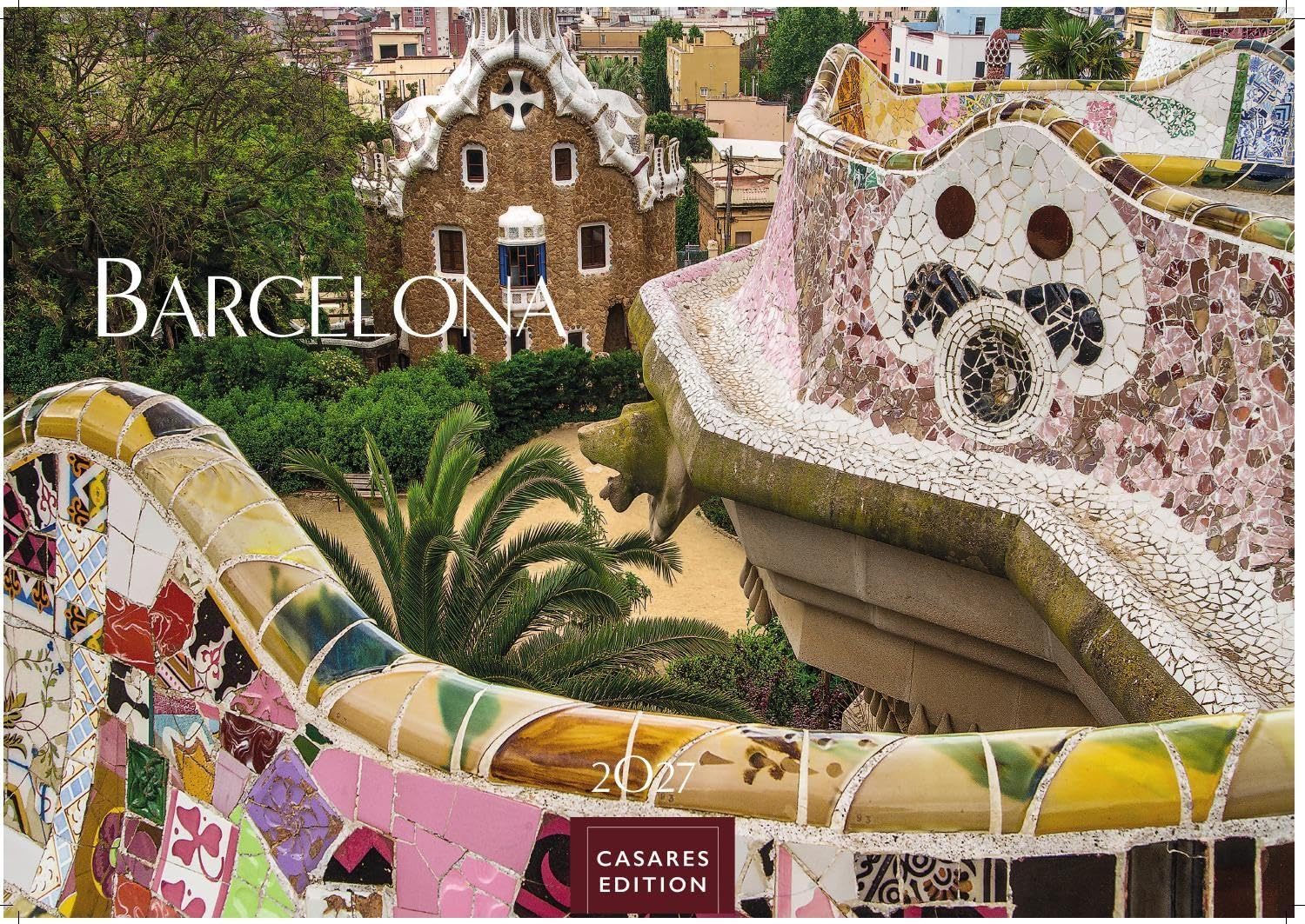 Barcelona Kalender 2027 - Wandkalender | Fotokalender Spanien 24x35 cm - Foto. mit den schönsten Motiven, Sehenswürdigkeiten & Inspirationen"