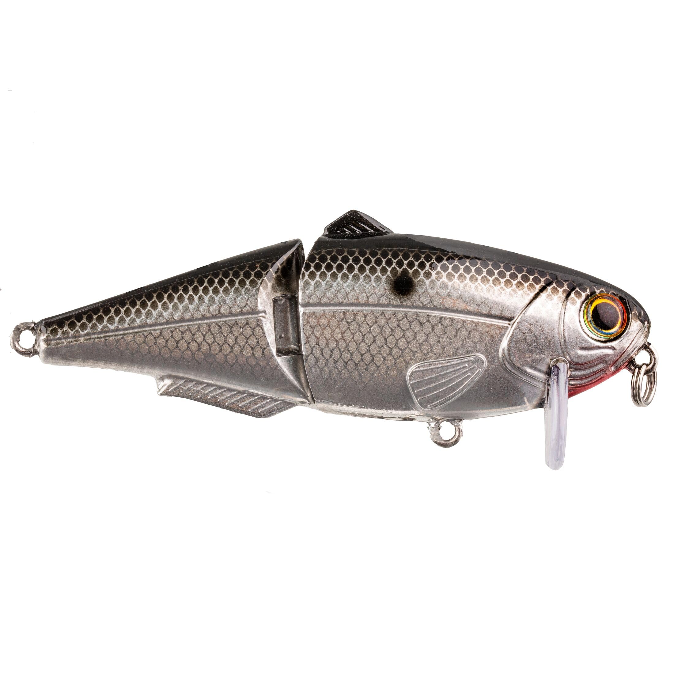 Amazon.com: Strike King Wake Shad Fishing Lure, Mirage Chrome