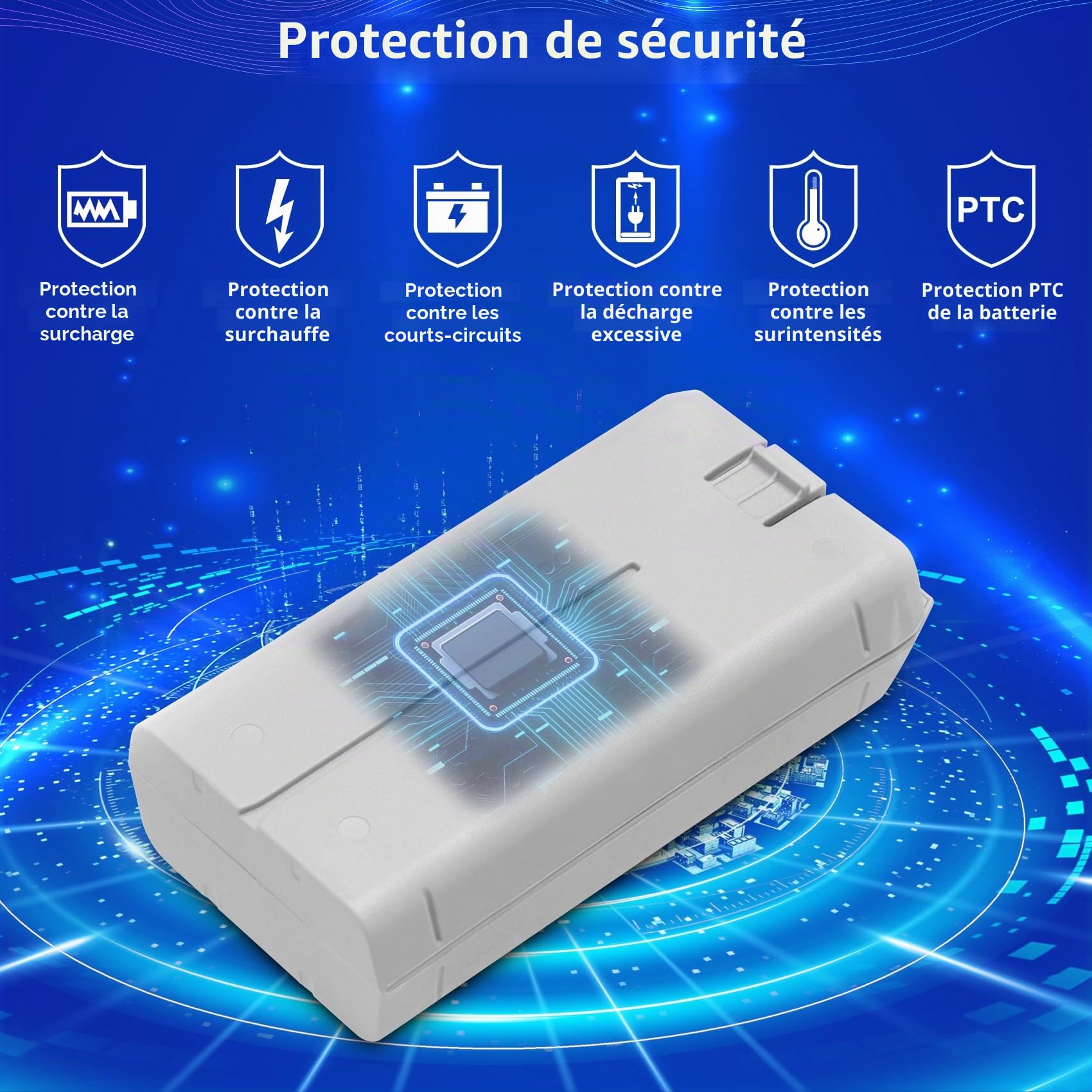 COOLSHOW Intelligent Flight Mini 4K/Mini 2 Series Batterie 2 Pack 2400mAh Compatible avec DJI Mini 2, Mini 4K, Mini 2 SE, Mini SE