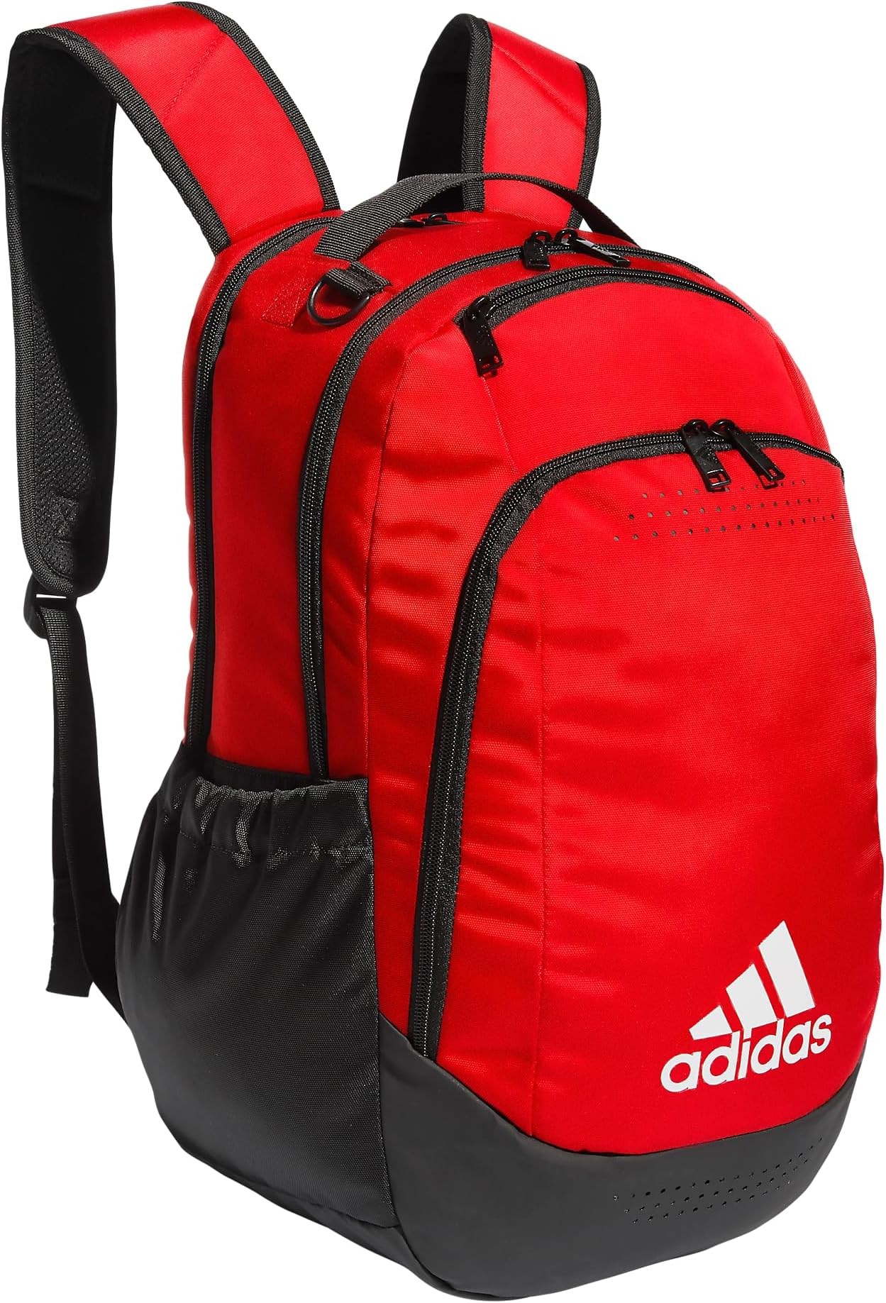 adidas red white and blue backpack