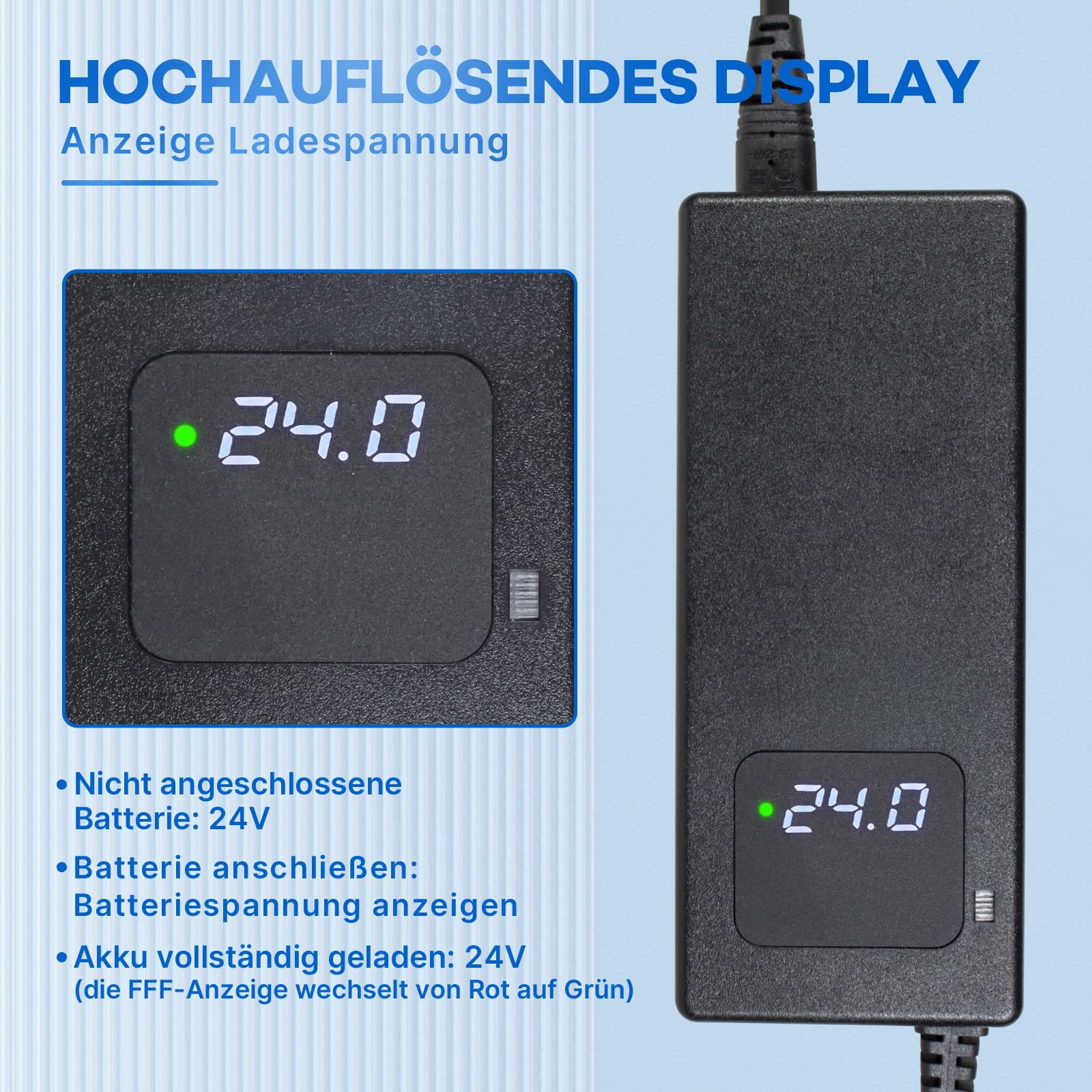 24 V 4 A Chargeur électrique 3 broches XLR mâle pour sièges roulants Lakematic, Pride Mobility, Jazzy Power Chair, Drive Medical, Golden Technologies