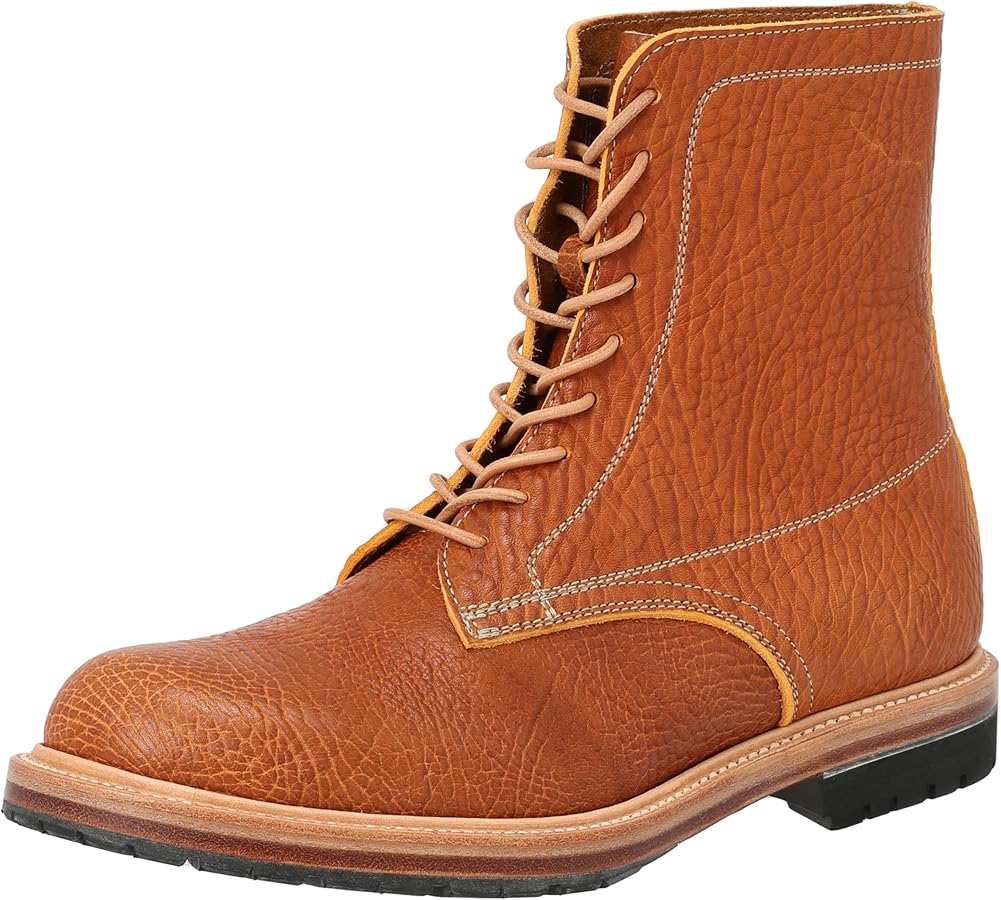 REGALエンジニアブーツ キャメル×チョコブラウン （〜26cm）美品 REGAL ブラウンレザー エンジニアブーツ ジッパー付き