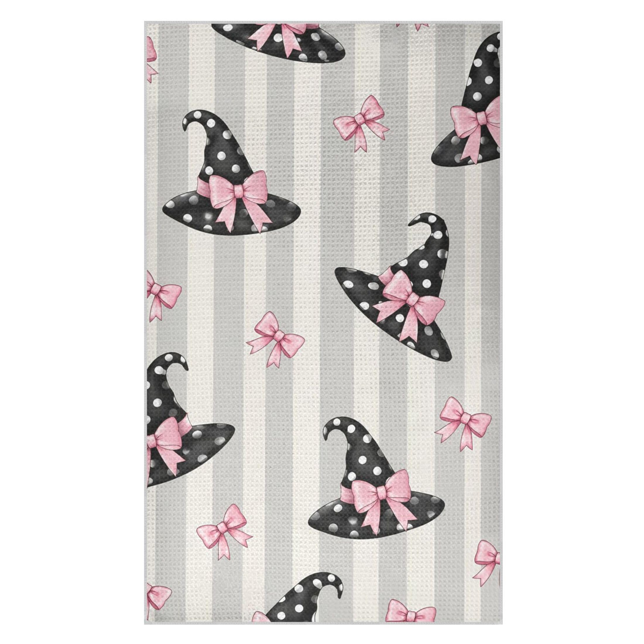 Kutsu Witch Hats Waffle Weave Kitchen Towels Absorbent Quick Drying Dish Towels for Kitchen, Decorative Tea Towel, 18x30 in