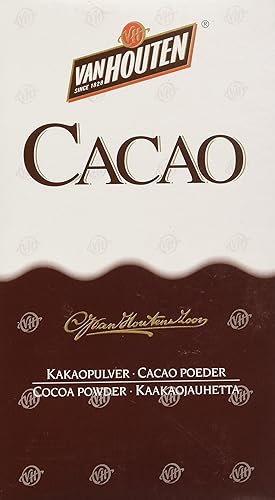 Van Houten Cacao en polvo, 4 onzas