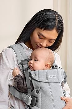 Amazon.com: BabyBjörn Baby Carrier Harmony, Light Gray, Woven