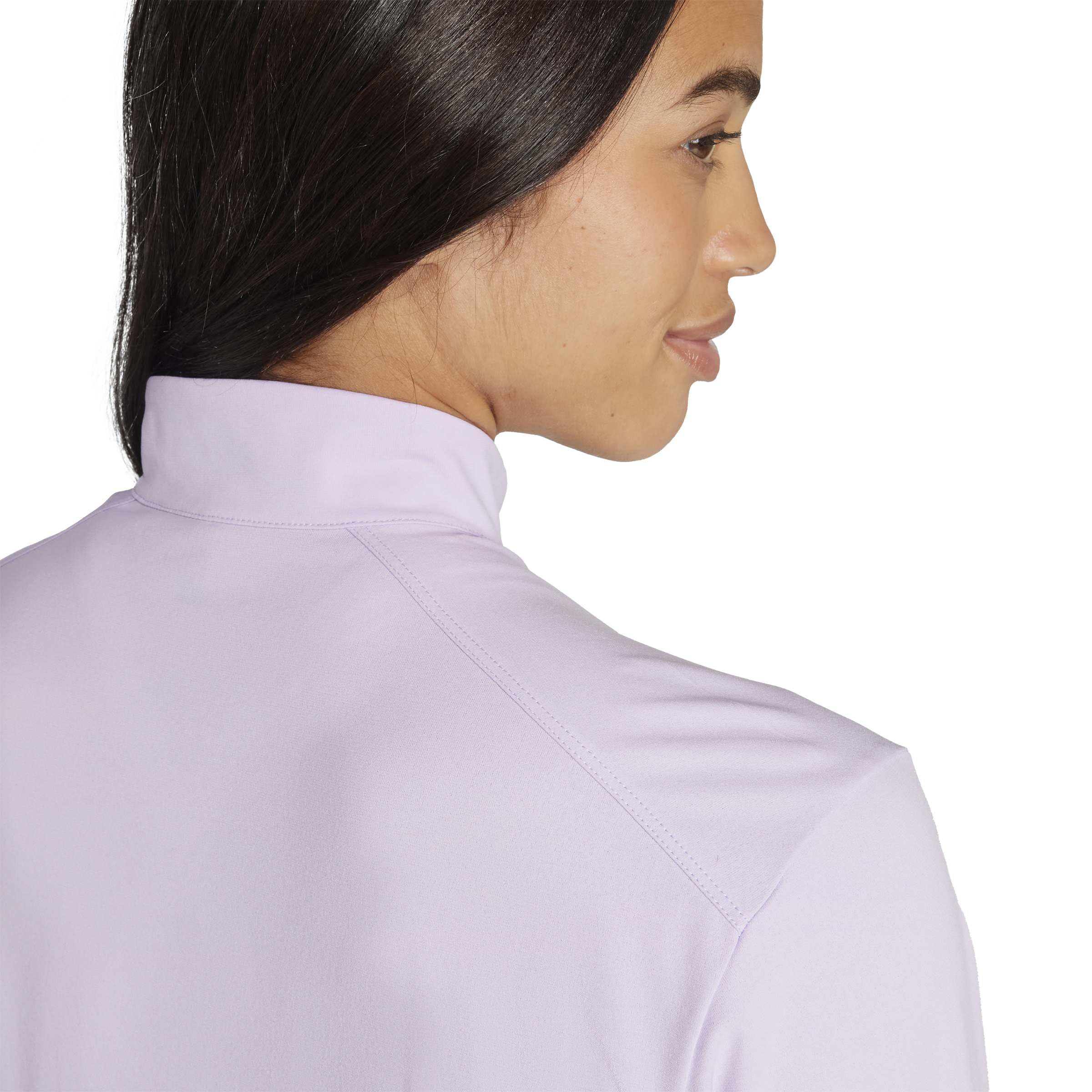 adidas dames Terrex Multi CLIMACOOL Half Zip Long Sleeve, Powder Plum, XS