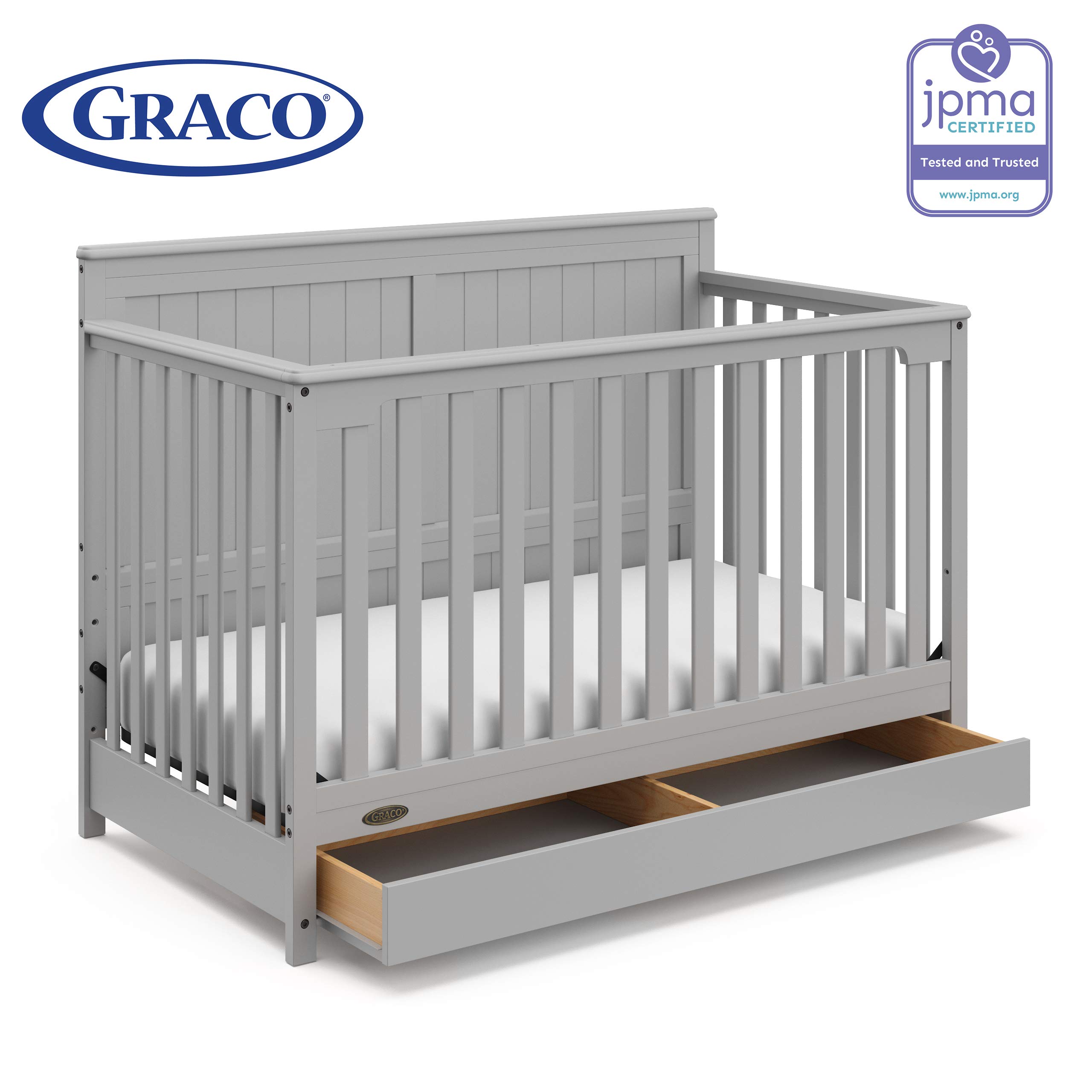 Graco Hadley 4in1 Convertible Crib with Drawer, Converts to Daybed