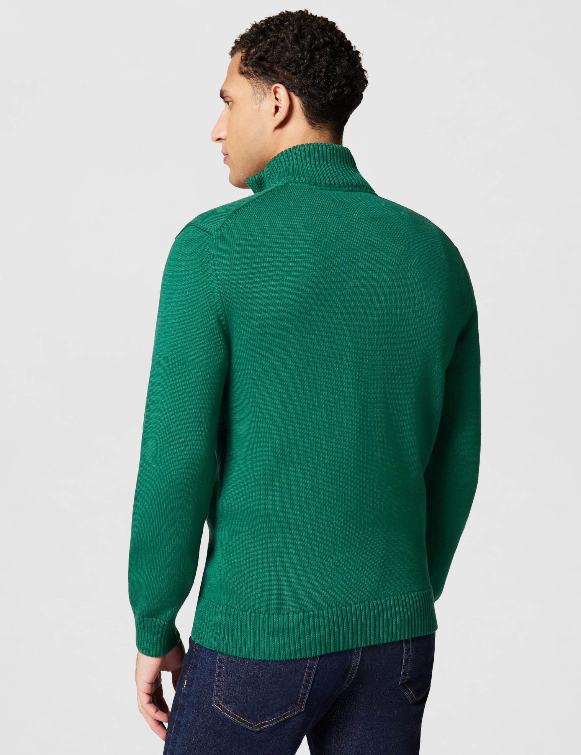 GANT Classic Cotton Halfzip Maglione Uomo (Pacco da 1)