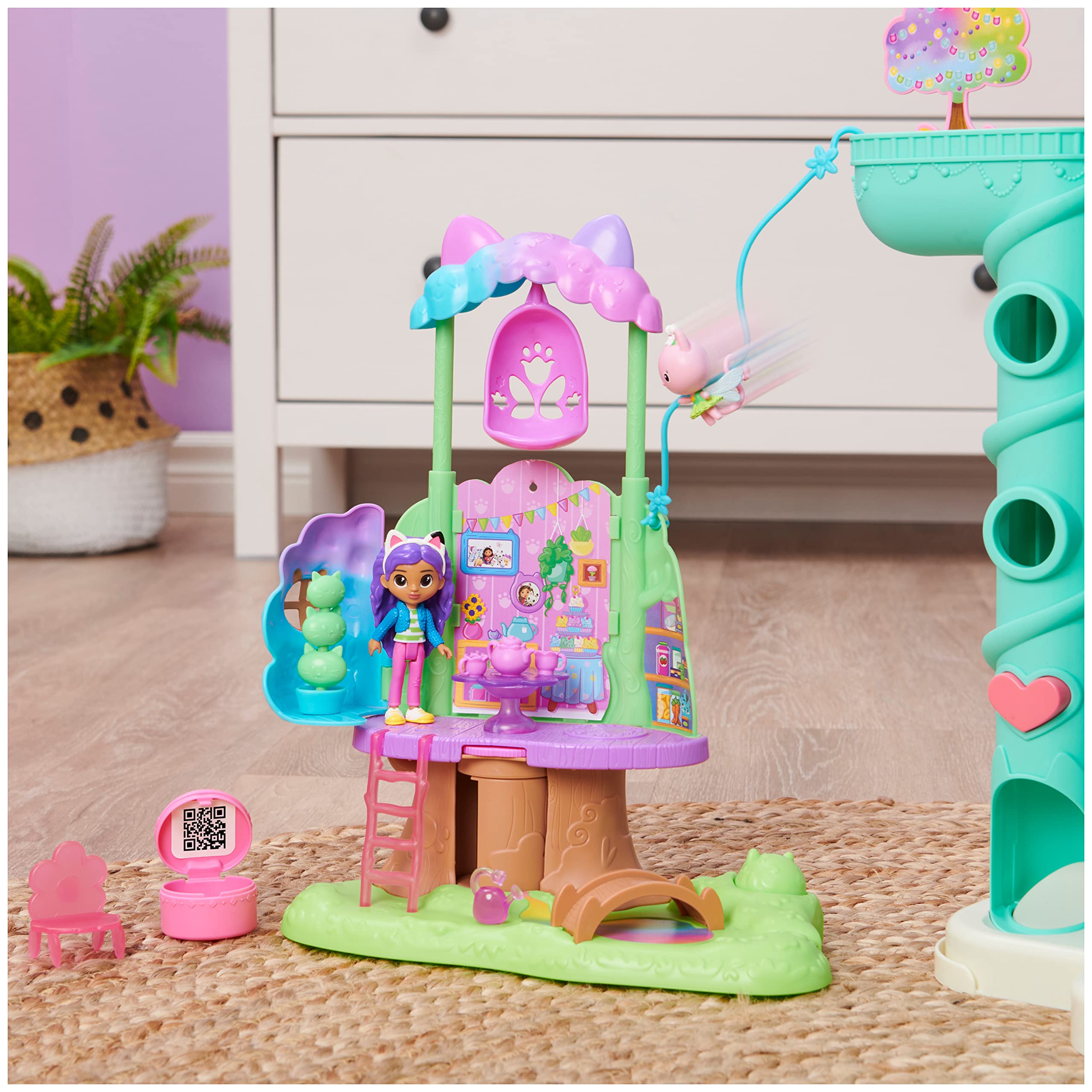 Buy Gabby's Dollhouse, Transforming Garden Treehouse Playset with