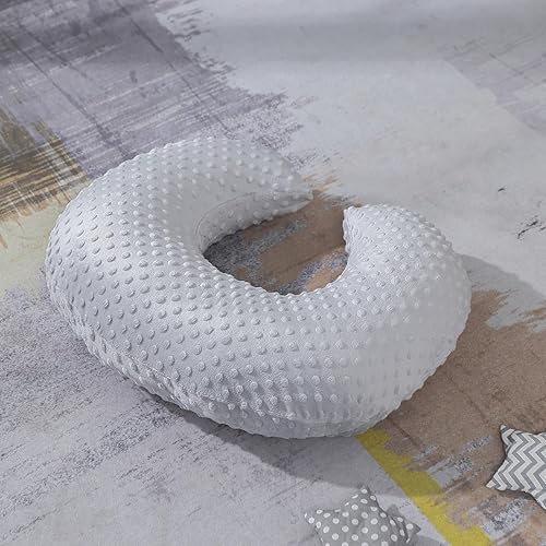 Miniatura 6 de Almohada de lactancia y posicionador para lactancia, almohadas ultrasuaves para lactancia materna para bebés para más apoyo para mamá y bebé, con