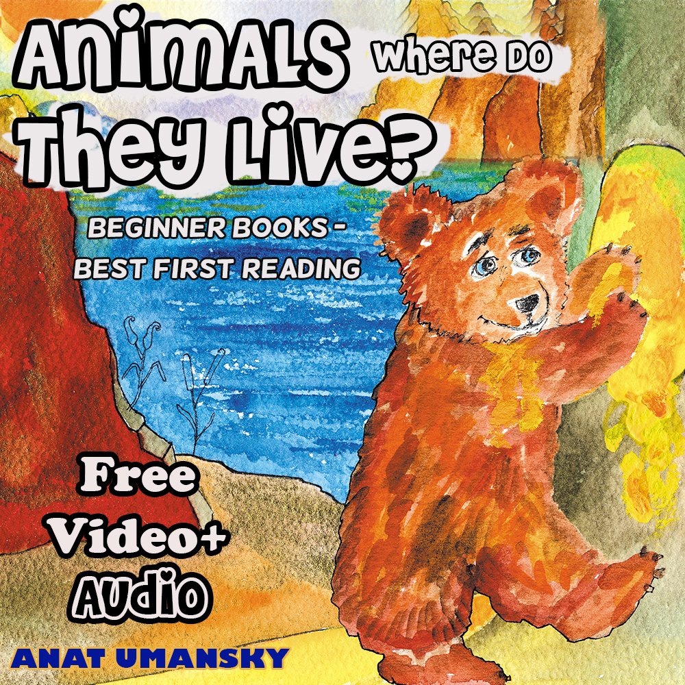 Amazon Children books Animals, Where Do They Live? (Ebook with audio