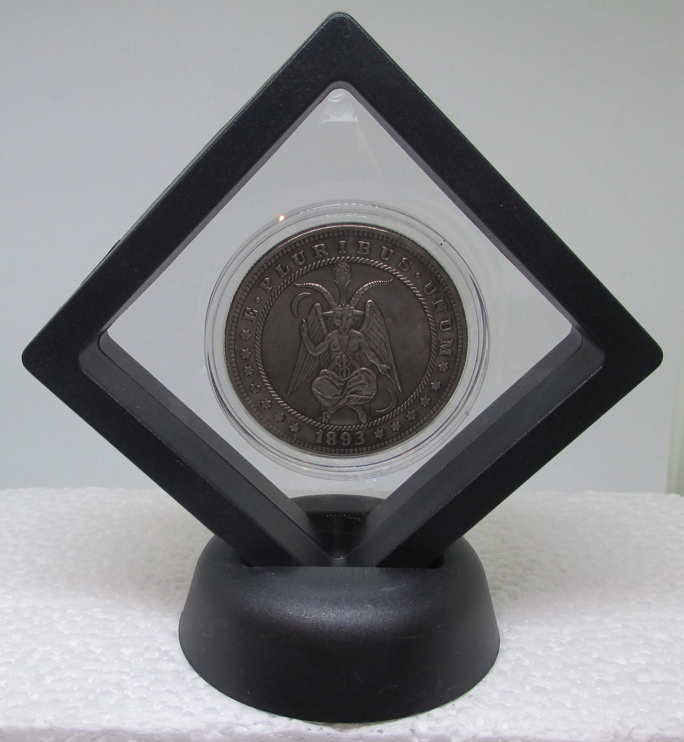 Amazon.com: Hobo Nickel 1893 Morgan Dollar Devil Satan Lucifer