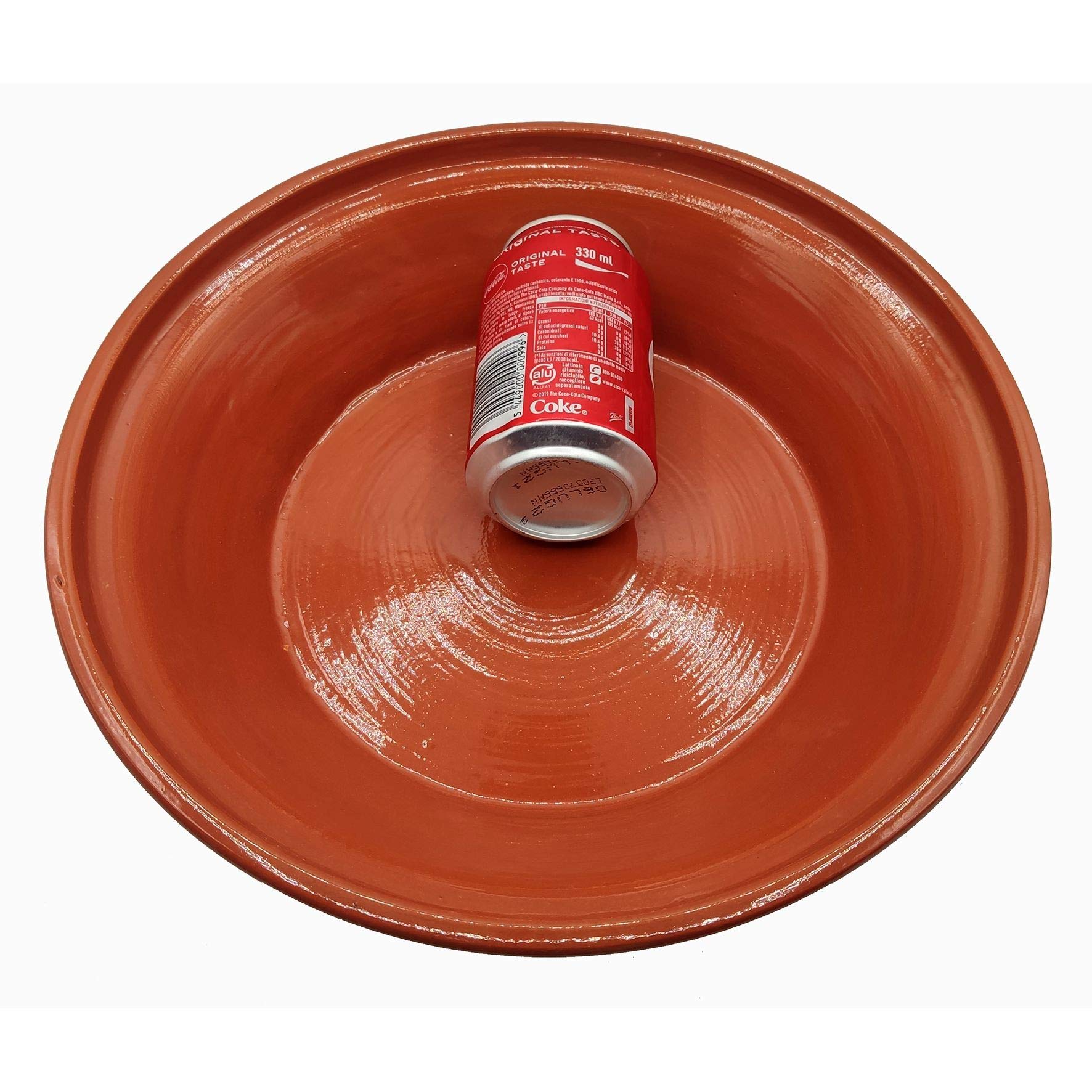 Tajine in Terracotta XL 32cm – Autentica Pentola Etnica Marocchina/Tunisina con Ebook Gratuito 2910201102
