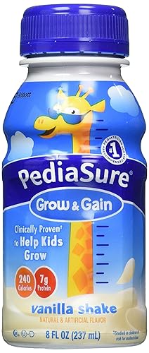 PediaSure Grow Gain Batido nutricional para niños botellas listas para beber de vainilla 24 unidades8 onzas líquidas 192 onzas líquidas PediaSure Grow Gain Batido nutricional para niños botellas listas para beber de vainilla 24 unidades8 onzas líquidas 192 onzas líquidas