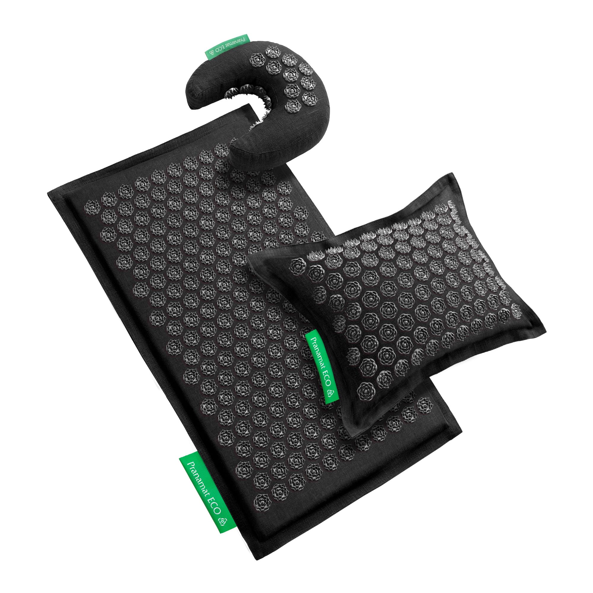 Pranamat ECOマット & 枕セット正規品 ヨーロッパ製 Amazon.com: Pranamat Acupressure Large Mat with Regular & Moon