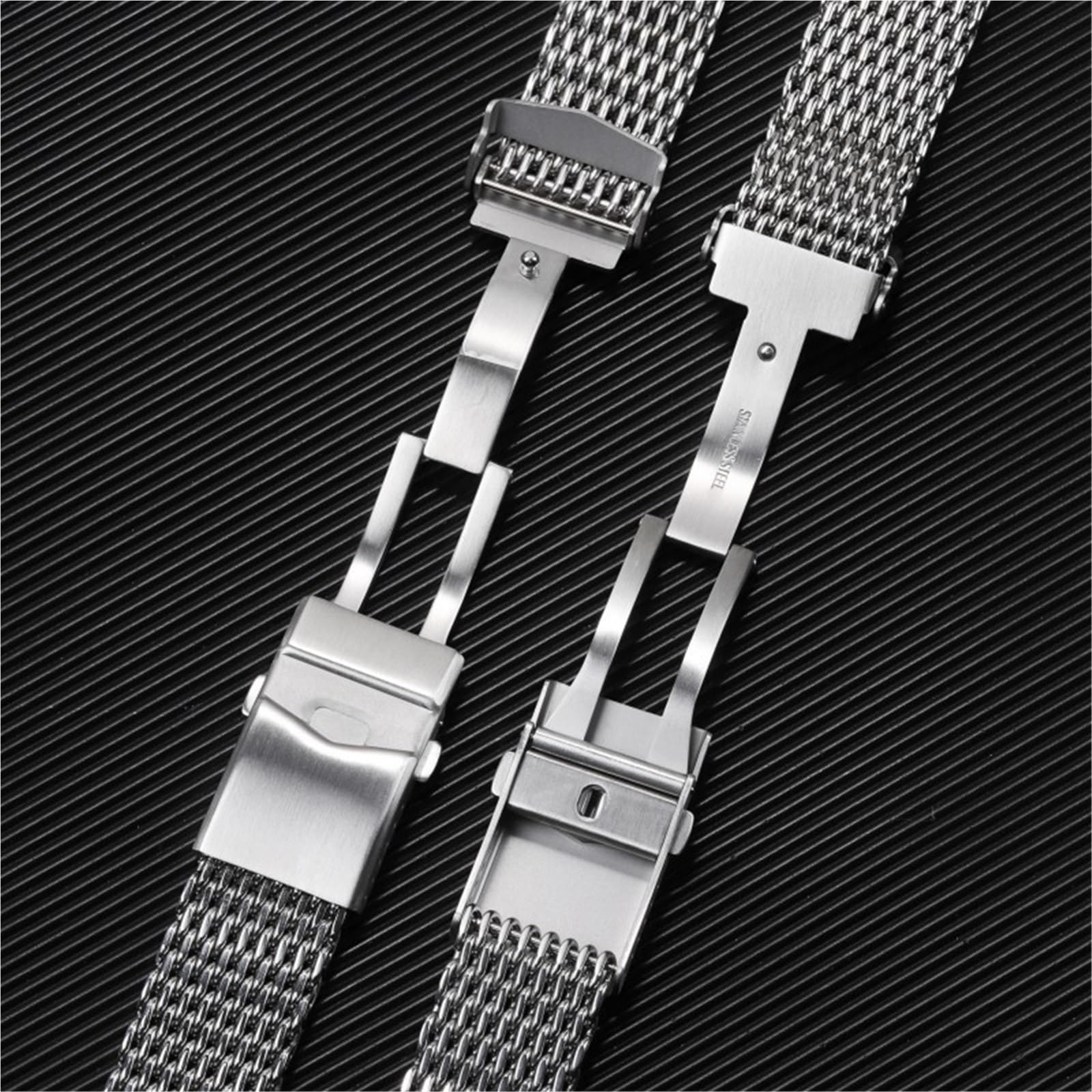 pasek do zegarka Pasek ze stali nierdzewnej do zegarka 20 mm 22 Uniwersalny pasek kwarcowego smartwatch