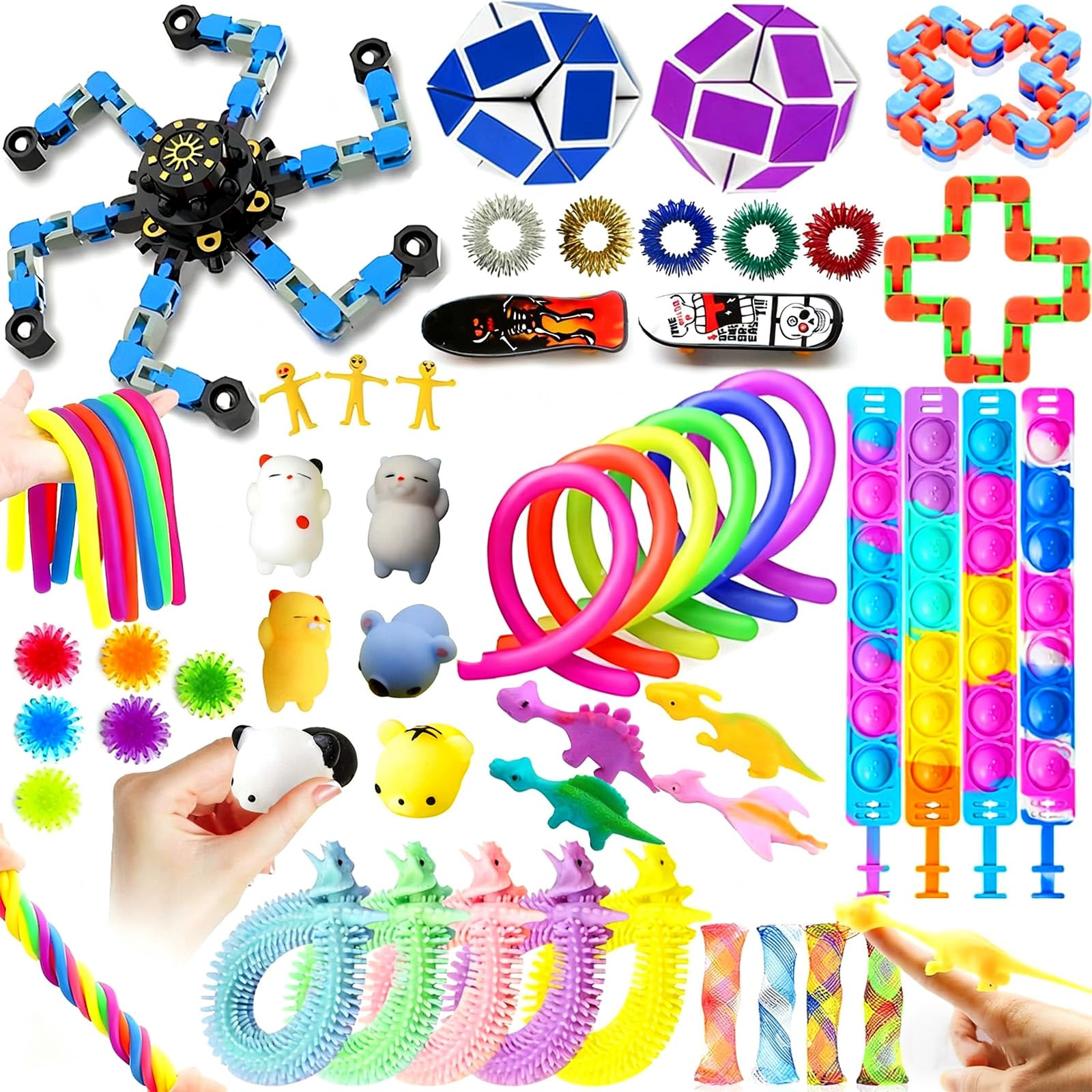 Meriviva 50Pcs Fidget Toys Pack