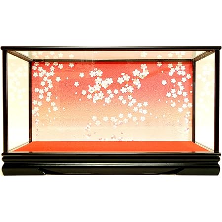 Amazon ガラスケース 人形 ケース 8 2 戸付 内寸法 間口60cm 奥行29cm 高さ40cm 人形ケース おもちゃ