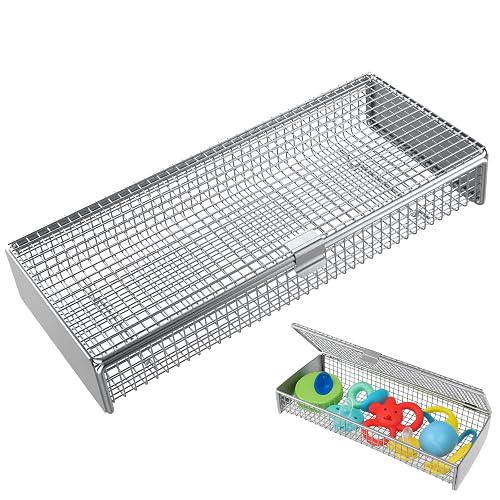 Viscogrip Dishwasher Basket for Small Items, 304 Stainless Steel
