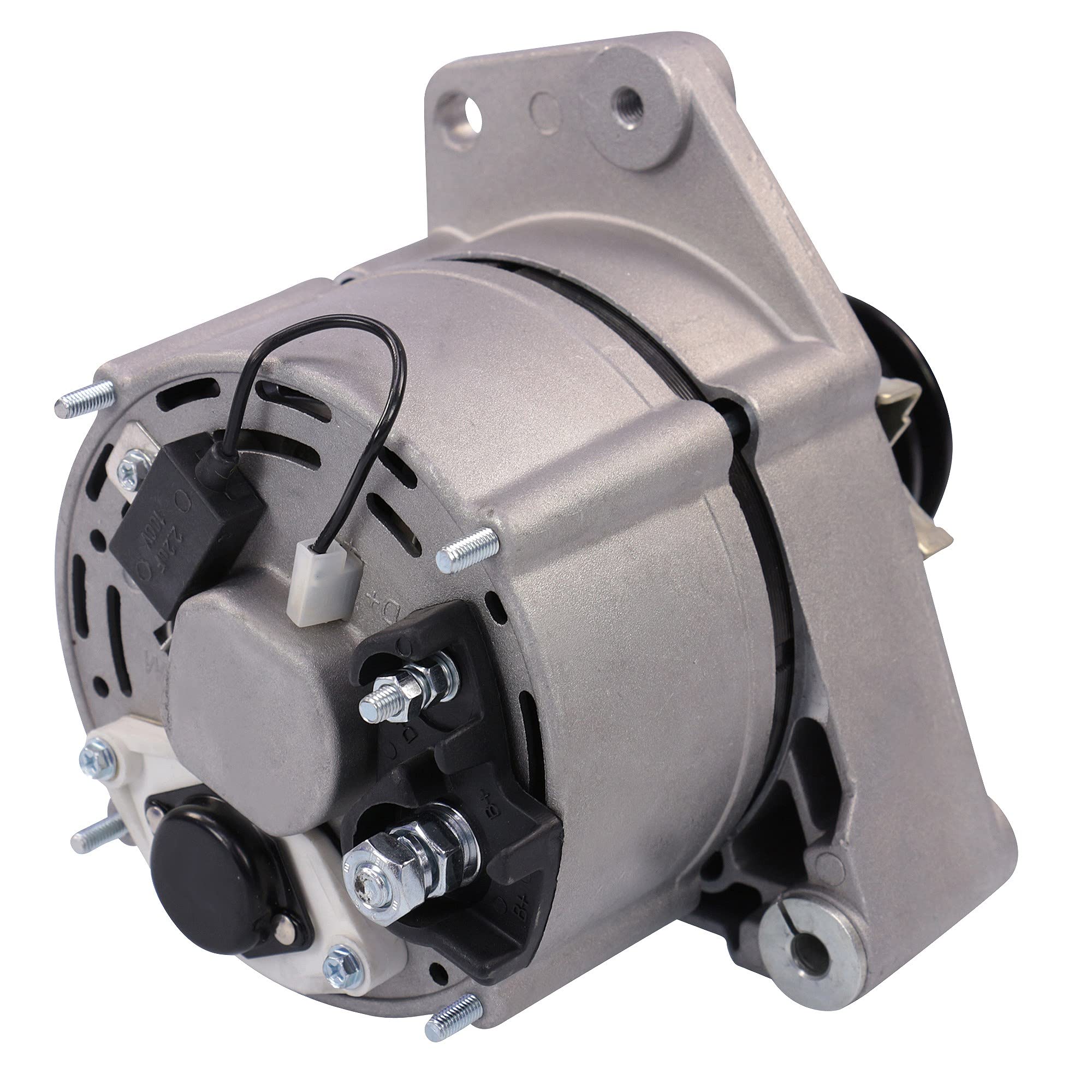1x Lichtmaschine 14V 65A | Kompatibel mit: AUDI 100 C3 Avant, 100 C3 Stufenheck, 100 C4 Stufenheck, 80 B2 Stufenheck, 80 B3 Stufenheck, 80 B4 Stufenheck
