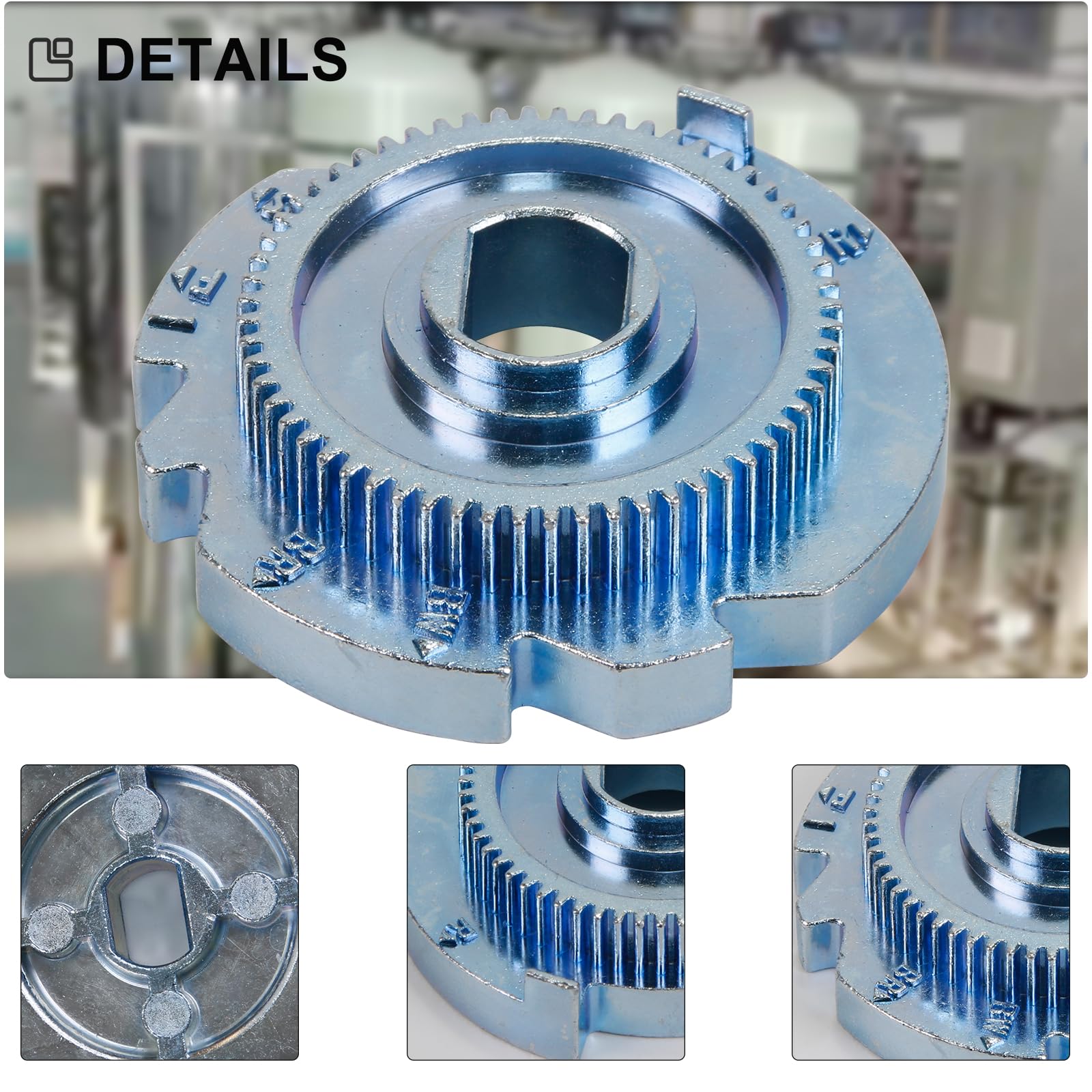 7283489 Water Softener parts - High Precision Metal Cam and Gear  