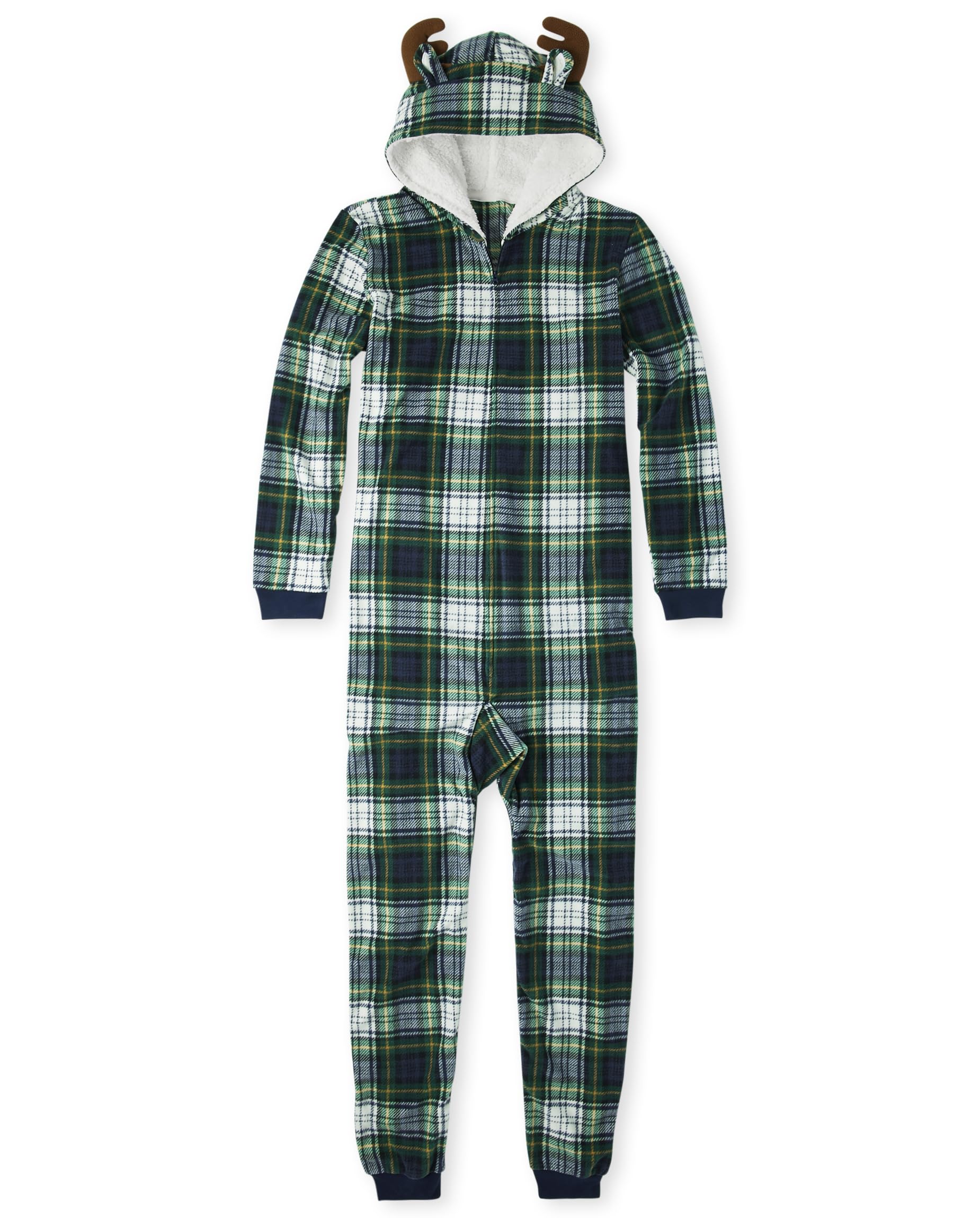 The Children's Place Family Matching Chirstmas Holiday Fleece Pajamas Sets, Adult, Big Kid, Toddler, Baby Sleepers para bebés Unisex niños