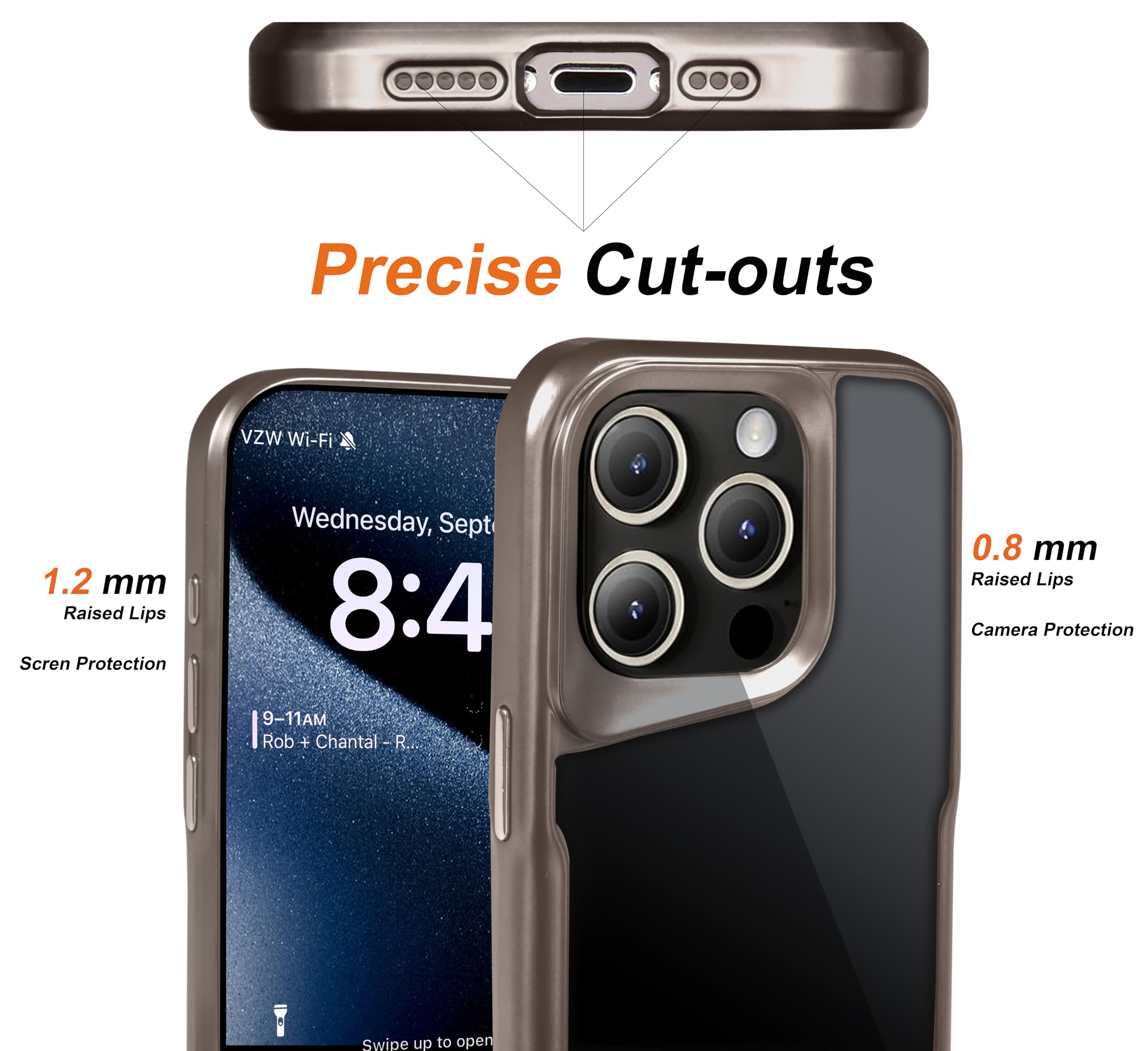 MOVARIETE Newzone Series iPhone 15 Pro Case 6.1