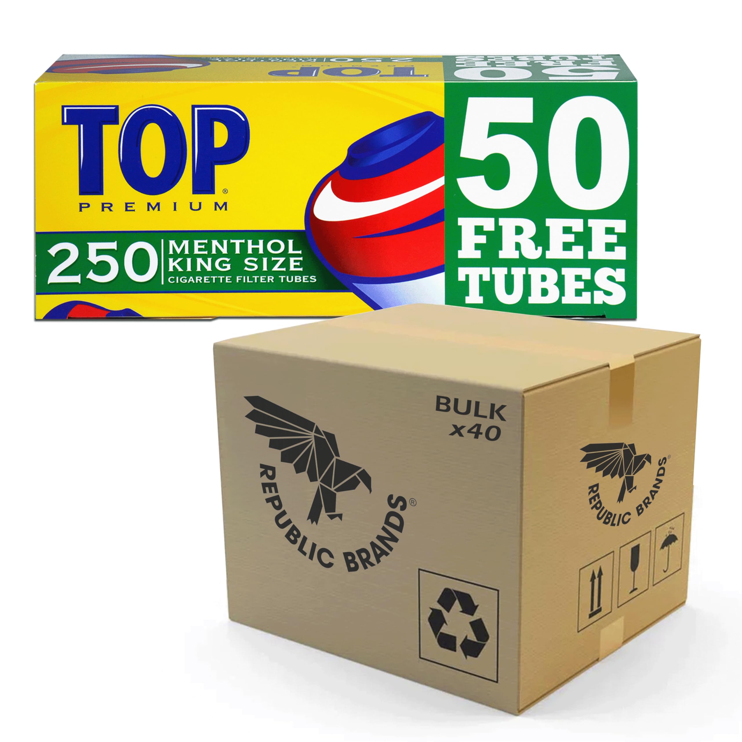 premium ryo tobacco Amazon.com: Top Menthol RYO Cigarette Tubes - King Size