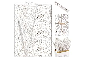 Cowboy Party Tissue Paper Hats