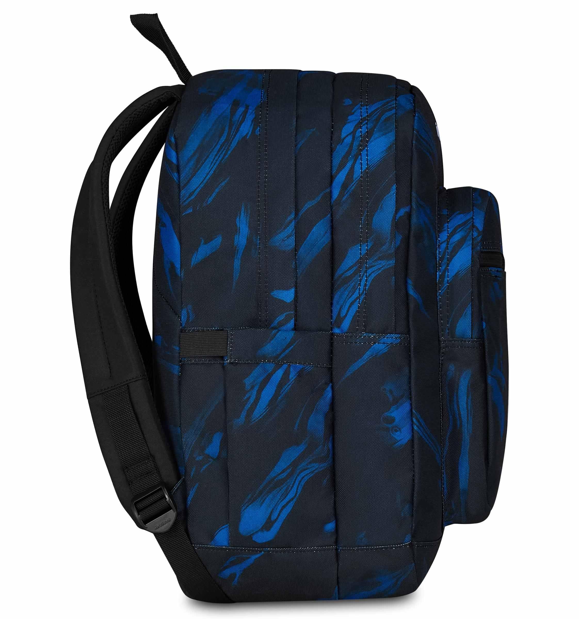 Invicta Zaino Scuola Jelek, Blu, Doppio Scomparto Con Tasca per PC e Tasca per Borraccia, 34 lt, Scuola Media e Superiore, Zaino Ragazzo