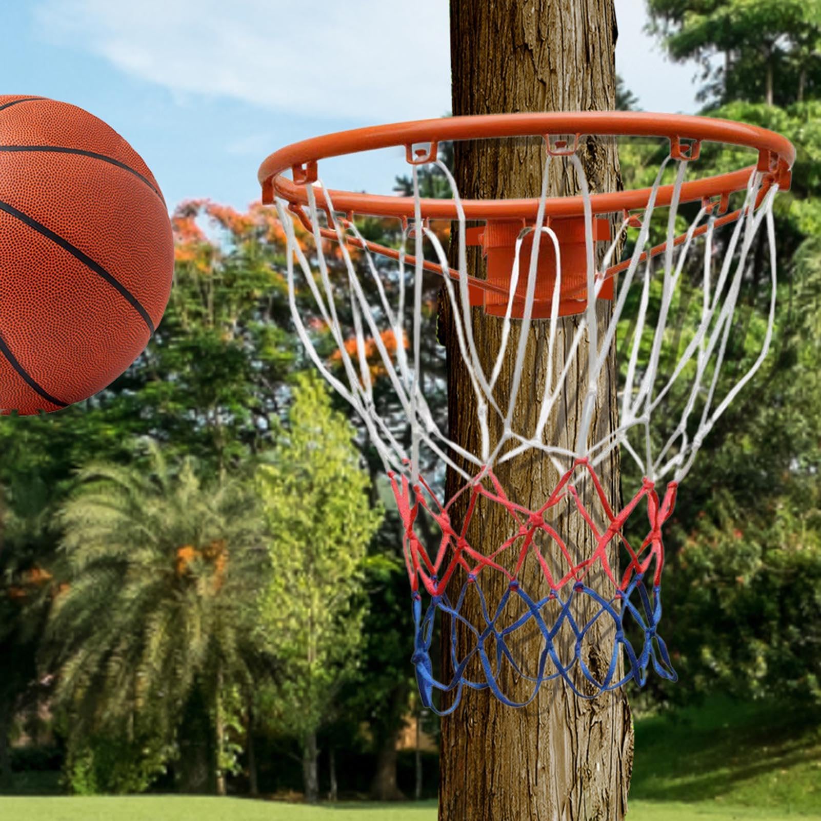 aro de Baloncesto para Adultos, aro de Baloncesto de Acero